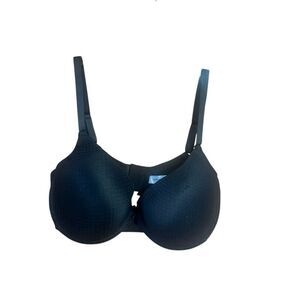 Laura Ashley Black Bra Sz 40DD NWOT
